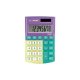 Calculator de Birou MILAN Sunset, 8 Digits, 98x62x9 mm, Alimentare Duala, Corp din Plastic Galben, Calculatoare Birou, Calculator 8 Digits, Calculator Electronic de Buzunar, Calculator de Birou MILAN, Calculatoare Buzunar, Calculator Portabil