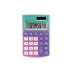 Calculator de Birou MILAN Sunset, 8 Digits, 98x62x9 mm, Alimentare Duala, Corp din Plastic Mov, Calculatoare Birou, Calculator 8 Digits, Calculator Electronic de Buzunar, Calculator de Birou MILAN, Calculatoare Buzunar, Calculator Portabil