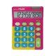 Calculator de Birou MILAN Mix, 10 Digits, 145x106x28 mm, Alimentare Solara, Corp Roz din Plastic, Calculatoare Birou, Calculator 10 Digits, Calculator Buzunar, Calculator de Birou MILAN, Calculatoare Buzunar, Calculator Portabil