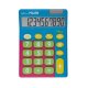 Calculator de Birou MILAN Mix, 10 Digits, 145x106x28 mm, Alimentare Solara, Corp Albastru din Plastic, Calculatoare Birou, Calculator 10 Digits, Calculator Buzunar, Calculator de Birou MILAN, Calculatoare Buzunar, Calculator Portabil
