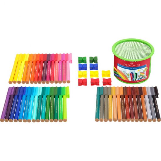 Set 45 Carioci Colorate Faber-Castell Connector Cu Clip Prindere Si Suport Mesh, Carioca Pentru Copii, Carioca De Colorat, Carioci Pentru Copii, Carioci Pentru Colorat, Carioci Colorate Pentru Desenat, Carioci Faber-castell Set 45 Carioci Colorate Faber-Castell Connector Cu Clip Prindere Si Suport Mesh, Carioca Pentru Copii, Carioca De Colorat, Carioci Pentru Copii, Carioci Pentru Colorat, Carioci Colorate Pentru Desenat, Carioci Faber-castell