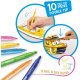 Set 10 Carioci CARIOCA 3D Mr. Boat + 2 Planse Tip Puzzle 3D, 2 Capete, Carioci Non-Toxice, Carioci de Colorat, Carioci cu Capat Dublu, Carioci Lavabile, Carioci cu Puzzle, Carioci pentru Copii, Puzzle 3D