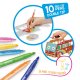 Set 10 Carioci CARIOCA 3D Otto Van + 2 Planse Tip Puzzle 3D, 2 Capete, Carioci Non-Toxice, Carioci de Colorat, Carioci cu Capat Dublu, Carioci Lavabile, Carioci cu Puzzle, Carioci pentru Copii, Puzzle 3D de Colorat