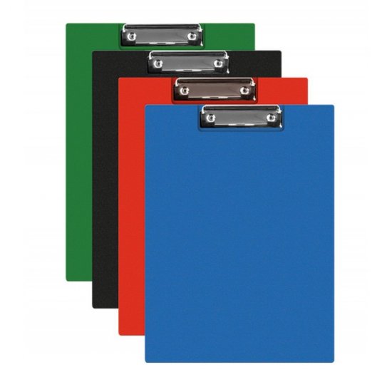 Clipboard Q-CONNECT A5 Dublu cu Buzunar, 140x216 mm, Carton Plastifiat, Clip de Prindere Metalic, Capaciatate 50 Coli, Culoare Rosie, Clipboarduri Duble, Accesorii Documente, Articole Birou, Suporturi de Scris
