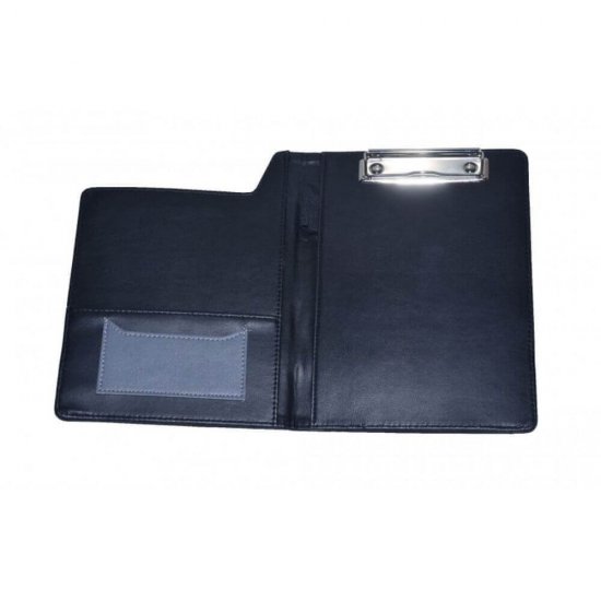 Clipboard A5 Lux DACO Dublu, Carton Dur Invelit in Piele Artificiala, Negru, Clipboarduri Duble, Clipboard Documente, Accesorii Documente, Clipboard Office, Clipboard Dublu pentru Documente, Clipboard Dublu, Clipboard Prezentare, Clipboard Lux