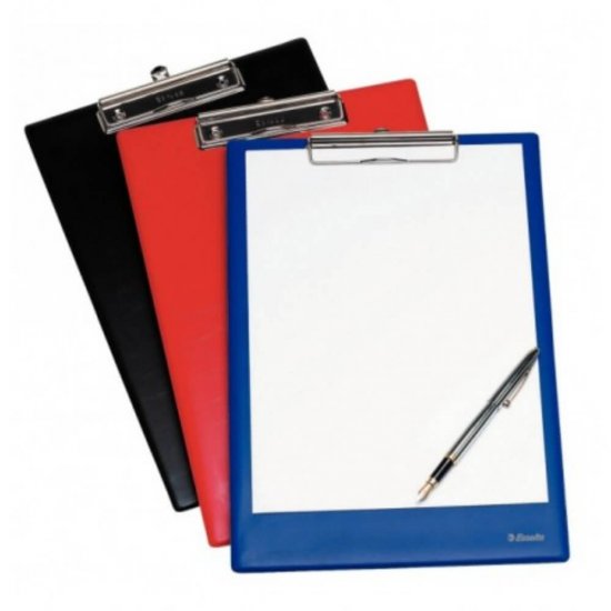 Clipboard Simplu A4 Esselte, Albastru, Clipboard Format A4 Esselte, Clipboard Colorat Esselte, Clipboard Rezistent, Clipboard Simplu A4