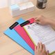 Clipboard Dublu A4 Deli, Carton Plastifiat, Verde Neon, Clipboard Format A4 Deli, Clipboard Colorat Deli, Clipboard Rezistent, Clipboard Dublu Colorat