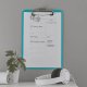 Clipboard Simplu A4 Leitz Wow, Plastic Dur, Turcoaz Metalizat, Clipboard Prezentari, Clipboard Documente, Clipboard Standard, Clipboard A4, Clipboard Foi A4, Clipboard pentru Documente, Clipboard pentru Prezentari, Clipboard Office, Clipboard Birou