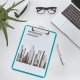 Clipboard Simplu A4 Leitz Wow, Plastic Dur, Turcoaz Metalizat, Clipboard Prezentari, Clipboard Documente, Clipboard Standard, Clipboard A4, Clipboard Foi A4, Clipboard pentru Documente, Clipboard pentru Prezentari, Clipboard Office, Clipboard Birou