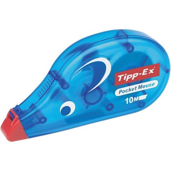 Set 10 Corectoare Tipp-Ex Mini Pocket Mouse, Banda Corectoare, Banda Corectoare Tipp-Ex, Tipp-Ex Mini Pocket Mouse, Banda Tipp-Ex Mini Pocket Mouse, Corector Mini Pocket Mouse, Corector pentru Scris, Corector Alb