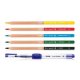 Set 5 Creioane Color Acuarela MILAN, 5 Culori, Corp de Lemn, cu Pensula cu Rezervor Inclusa, Creioane Pastel, Creioane Colorate Acuarela, Creioane MILAN, Set Creioane Colorate, Creion Colorat, Creioane Scoala, Creioane Desen
