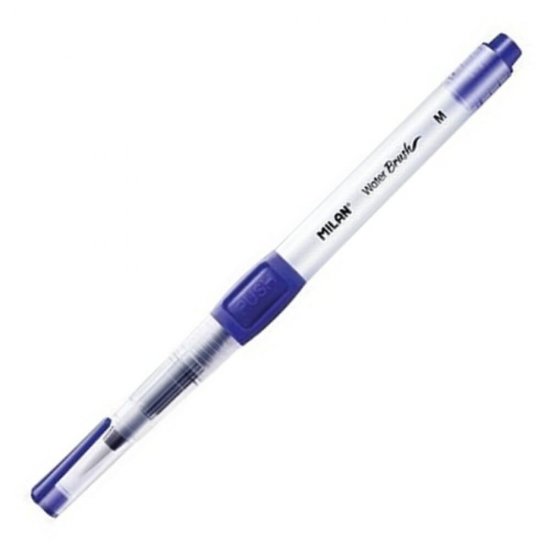 Set 5 Creioane Color Acuarela MILAN, 5 Culori, Corp de Lemn, cu Pensula cu Rezervor Inclusa, Creioane Pastel, Creioane Colorate Acuarela, Creioane MILAN, Set Creioane Colorate, Creion Colorat, Creioane Scoala, Creioane Desen