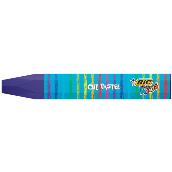 Creioane Pastel BIC, 24 Buc/Set, Culori Asortate, Creion Pastel BIC pentru Copii, Set 24 Creioane de Colorat Pastelate BIC, Creioane Pastel pentru Scoala BIC, Creioane de Colorat Pastel, Creioane Pastel pentru Copii