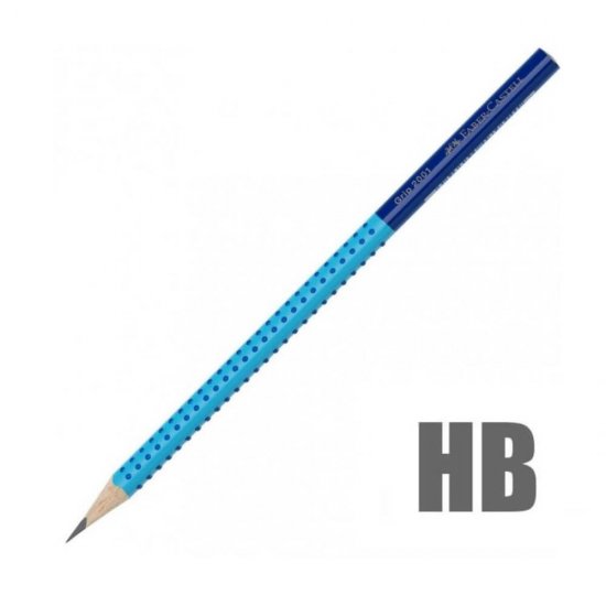Creion Grafit HB Faber-Castell Grip 2001, Albastru Inchis/Deschis, Creion Faber Castell, Creion Grafit Faber Castell, Creion HB Faber Castell, Creion Faber Castell Grip 2001, Creioane Faber Castell, Creioane Grafit Faber Castell, Creioane HB Faber Castell