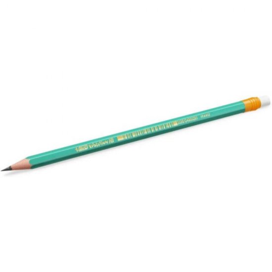 Creion Grafit BIC Eco Evolution 655, 12 Buc/Set, Mina HB, Creion BIC Evolution 655, Creioane HB, Creioane Grafit, Set Creioane Grafit, Creioane Grafit Desen, Creioane Desen, Creion Grafit fara Lemn, Creioane cu Guma