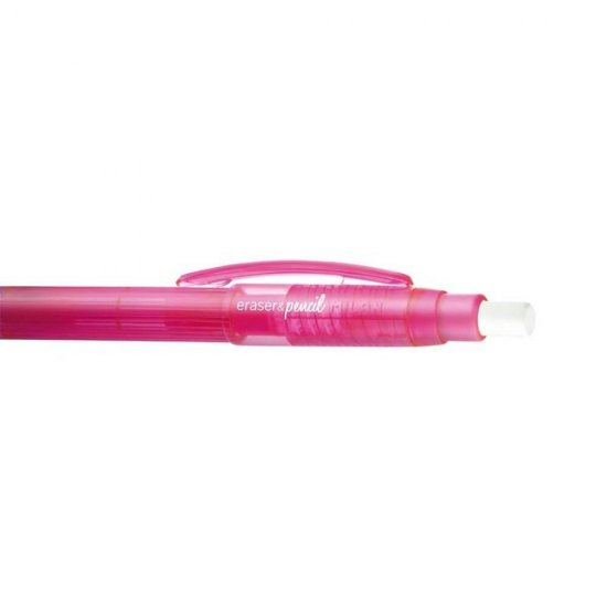 Creion Mecanic MILAN Look, Mina de 0.5 mm, Radiera Inclusa, Corp Roz din Plastic, Creioane Mecanice, Creion Mecanic cu Mina, Creioane Mecanice cu Mina, Creion Mecanic cu Radiera, Creion Mecanic 0.5 mm, Creion Mecanic Roz