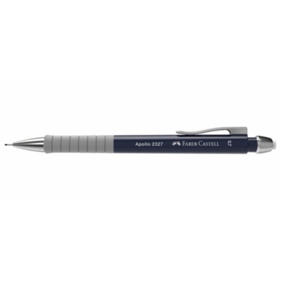 Creion Mecanic Apollo Faber-Castell, Mina 0.7 mm, Culoare Corp Bleumarin, Creion Mecanic, Creion Mecanic Faber-Castell, Creion Mecanic Apollo, Creion Copii, Creion Mecanic Copii, Faber-Castell Apollp, Creion Mecanic Desen, Creion Grafica