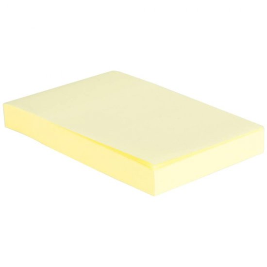 Set 100 Notite Adezive Deli Stick Up, 76x51 mm, Galbene, Bloc Notite Adezive, Notite Adezive la Bloc, Set de Notite Adezive, Sticky Notes, Post It Notes, Notite Sticky, Bloc de Notite Adezive, Notite Adezive Colorate, Notite Adezive Galbene