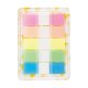 Indecsi Autoadezivi cu Dispenser din Plastic, Deli Stick Up, 44x12 mm, 5 Culori, 100 File, Dispenser Index Plastic cu Adeziv, Sticky Indexuri, Evidentiatoare Adezive de Pagina, Indecsi Adezivi cu Dispenser, Index Autoadeziv cu Dispenser