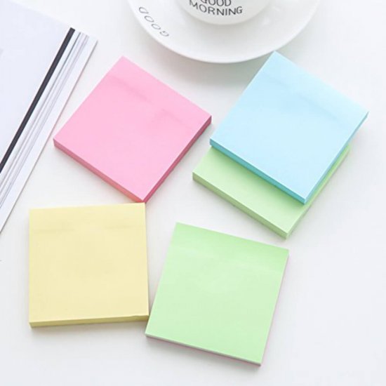 Notite Adezive Deli Stick Up, 100 File/Set, Albastru Pal, 76x76 mm, Notite Adezive Color, Notite Adezive Colorate, Biletele Adezive Color, Bloc Notes Adeziv Color, Notite Autoadeziv Color, Notite Adezive Stick Up, Notite Adezive Color Stick Up