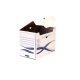 Cutie Arhivare Documente A4 Fellowes Bankers Box, Capac Pliabil, 250x197x325 mm, 100% Reciclabil, Alb, Cutie pentru Documente, Cutie Carton pentru Documente, Cutie pentru Acte, Cutie pentru Hartii, Cutie Arhivare Documente, Cutie Arhivare A4