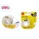 Banda Adeziva cu Dispenser, Deli Stick Up, 18mm x 7.62m, 1 Buc, Scotch Transparent cu Dispenser, Dispenser cu Banda Adeziva, Banda Adeziva Transparenta, Banda Adeziva Birou cu Dispenser, Scotch