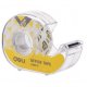 Banda Adeziva cu Dispenser, Deli Stick Up, 18mm x 7.62m, 1 Buc, Scotch Transparent cu Dispenser, Dispenser cu Banda Adeziva, Banda Adeziva Transparenta, Banda Adeziva Birou cu Dispenser, Scotch
