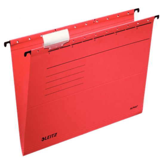 Dosar Suspendabil A4 Leitz Alpha, Rosu, Dosar Documente, Dosar pentru Documente, Dosar Suspendabil A4, Dosar Suspendbil Leitz