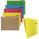 Set 5 Dosare Suspendabile A4 DONAU, cu Bagheta Metalica si Eticheta, Culoare Verde, Dosare pentru Arhivare, Dosare Carton