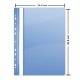 Dosare din Plastic cu Sina si Multiperforatii, 10 Buc/Set, 225x305 mm, Capacitate de 200 Coli, Culoare Albastra, Dosare din Plastic DONAU, Dosar din Plastic pentru Documente, Dosar cu Sina Si Multiperforatii