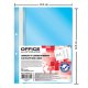 Dosare din Plastic cu Sina si Doua Perforatii, 50 Buc/Set, 225x305 mm, Capacitate 200 Coli, Culoare Bleu, Dosare din Plastic OFFICE Products, Dosar pentru Documente, Mapa Documente, Dosare pentru Arhivare Documente