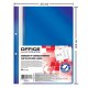 Dosare din Plastic cu Sina si Doua Perforatii, 50 Buc/Set, 225x305 mm, Capacitate 200 Coli, Culoare Albastru Inchis, Dosar din Plastic OFFICE Products, Dosar pentru Documente, Mapa Documente, Dosare pentru Arhivare Documente