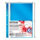 Dosare din Plastic cu Sina si Doua Perforatii, 50 Buc/Set, 225x305 mm, Capacitate 200 Coli, Culoare Albastra, Dosare din Plastic OFFICE Products, Dosar pentru Documente, Mapa Documente, Dosare pentru Arhivare Documente