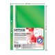 Dosare din Plastic cu Sina si Doua Perforatii, 50 Buc/Set, 225x305 mm, Capacitate 200 Coli, Culoare Verde, Dosare din Plastic OFFICE Products, Dosare pentru Documente, Mapa Documente, Dosare pentru Arhivare Documente