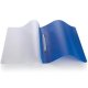 Dosare din Plastic cu Sina si Doua Perforatii, 50 Buc/Set, 225x305 mm, Capacitate 200 Coli, Culoare Albastru Inchis, Dosar din Plastic OFFICE Products, Dosar pentru Documente, Mapa Documente, Dosare pentru Arhivare Documente