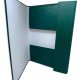 Mapa din Carton cu Elastic, 235x320x55mm, Max. 500 Coli, Verde, Mapa pentru Documente, Mapa pentru Organizat, Mapa pentru Depozitare