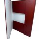 Mapa din Carton cu Elastic, 245x320x30mm, Max. 300 Coli, Bordo, Mapa pentru Documente, Mapa pentru Organizat, Mapa pentru Depozitare