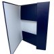 Mapa din Carton cu Elastic, 230x315x20 mm, Max. 200 Coli, Albastru, Mapa pentru Documente, Mapa pentru Organizat