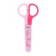 Set 2 Foarfece Scolare cu Capac de Protectie DELI, Manere Plastic, 120 mm, Foarfeca Scolari, Foarfeca pentru Scoala, Foarfeca pentru Copii, Foarfeca Hartie, Foarfeca din Plastic, Foarfeca cu Protectie, Foarfece cu Capac de Protectie
