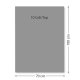Hartie Cartonata FAVINI, Gri, 70x100 cm, 10 Coli/Top, 220 g/m², Carton Colorat, Carton Colorat 70x100, Hartie Cartonata Colorata, Hartie 70x100 Colorata, Coli Colorate, Top Hartie Cartonata, Coli Cartonate 70x100 cm, Hartie Cartonata Gri