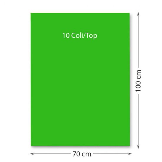 Hartie Cartonata FAVINI, Verde, 70x100 cm, 10 Coli/Top, 220 g/m², Carton Colorat, Carton Colorat 70x100, Hartie Cartonata Colorata, Hartie 70x100 Colorata, Coli Colorate, Top Hartie Cartonata, Coli Cartonate 70x100 cm, Hartie Cartonata Verde