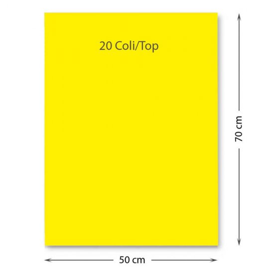 Hartie Cartonata FAVINI, Galbena, 50x70 cm, 20 Coli/Top, 220 g/m², Carton Colorat, Carton Colorat 50x70, Hartie Cartonata Colorata, Hartie 50x70 Colorata, Coli Colorate, Top Hartie Cartonata, Coli Cartonate 50x70 cm, Hartie Cartonata Galbena