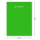 Hartie Cartonata FAVINI, Verde, 50x70 cm, 20 Coli/Top, 220 g/m², Carton Colorat, Carton Colorat 50x70, Hartie Cartonata Colorata, Hartie 50x70 Colorata, Coli Colorate, Top Hartie Cartonata, Coli Cartonate 50x70 cm, Hartie Cartonata Verde