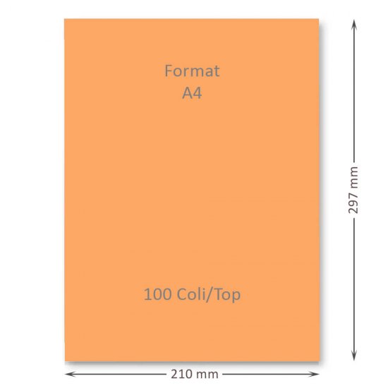 Hartie Copiator A4 GOLDPAPER, 100 Coli/Top, Portocaliu Deschis, 80 g/m², 297x210 mm, Hartie Portocaliu A4, Hartie A4 Coloarta, Hartie Portocaliu Copiator, Hartie Colorata Xerox, Hartie A4 Xerox, Coli A4 Colorate