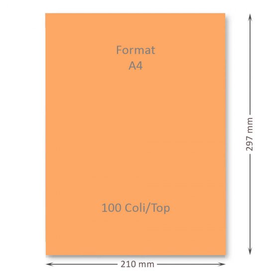 Hartie Copiator A4 GOLDPAPER, 100 Coli/Top, Portocaliu Deschis, 80 g/m², 297x210 mm, Hartie Portocaliu A4, Hartie A4 Coloarta, Hartie Portocaliu Copiator, Hartie Colorata Xerox, Hartie A4 Xerox, Coli A4 Colorate