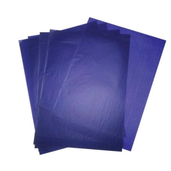 Hartie Copiativa Indigo A4 Kores, 100 Coli/Top, Albastru, Indigo, Hartie de Transfer, Indigo Hartie de Transfer, Foaie de Indigo, Hartie Indigo Albastra, Indigo Albastru