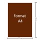 Hartie Autocolanta Color GOLDPAPER A4, 100 File/Set, Maro, 297x210 mm, 80 g/m², Hartie Autocolanta Maro, Set Hartie Autocolanta Maro, Top Hartie Autocolanta, Foi de Hartie A4 Autocolante, Hartie Autocolanta, Etichete Autoadezive