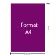 Hartie Autocolanta Color GOLDPAPER A4, 100 File/Set, Mov, 297x210 mm, 80 g/m², Hartie Autocolanta Mov, Set Hartie Autocolanta Mov, Top Hartie Autocolanta, Foi de Hartie A4 Autocolante, Hartie Autocolanta, Etichete Autoadezive
