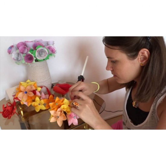 Hartie Floristica DACO, 50x250 cm, 5 Buc/Set, 180 g/m², Rosie, Hartie Creponata Floristica, Hartie Modelare Flori, Rola Hartie Creponata Floristica, Hartie Floristica 180 g, Rola Hartie Floristica, Hartie Floristica Colorata