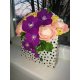 Hartie Floristica DACO, 50x250 cm, 5 Buc/Set, 180 g/m², Mov, Hartie Creponata Floristica, Hartie Modelare Flori, Rola Hartie Creponata Floristica, Hartie Floristica 180 g, Rola Hartie Floristica, Hartie Floristica Colorata